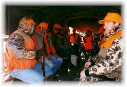 Hunters at Martz's Gap View Hunting Preserve